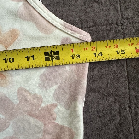 Sunday Best Purple & Orange Floral Halter Crop Top Womens Size Small - Picture 7 of 8